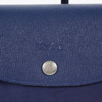 Longchamp Le Pliage Navy Nylon Long Handle Tote Shoulder Bag Used 08A06660003