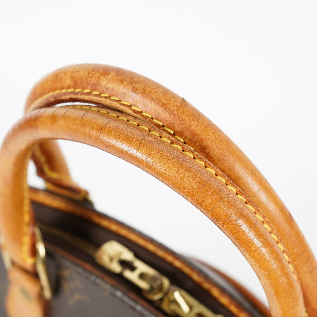 Louis Vuitton Ellipse MM M51126 Brown Monogram Canvas Handbag Used 08A033775203