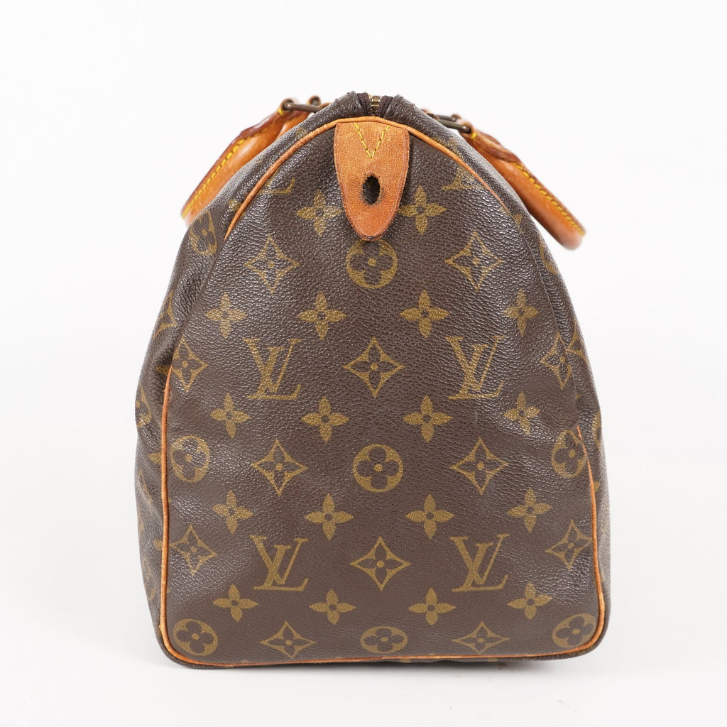 Authentic Louis Vuitton Monogram Speedy 35 Handbag vintage M41524 05E256006029