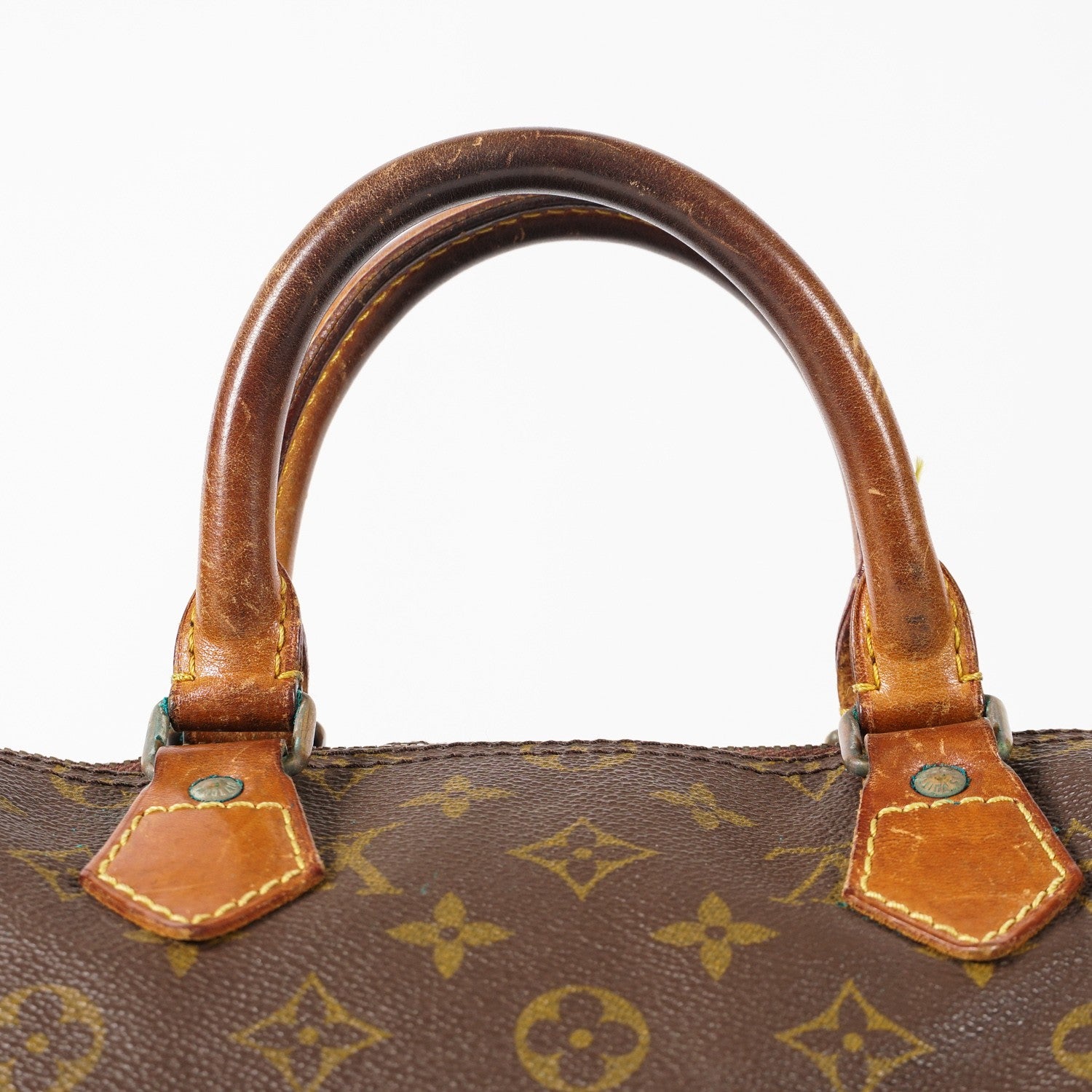 Authentic Louis Vuitton Monogram Speedy 35 M41524 Handbag VINTAGE 12E203960020