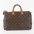 Authentic Louis Vuitton Monogram Speedy 35 M41524 Handbag vintage 02E405940018