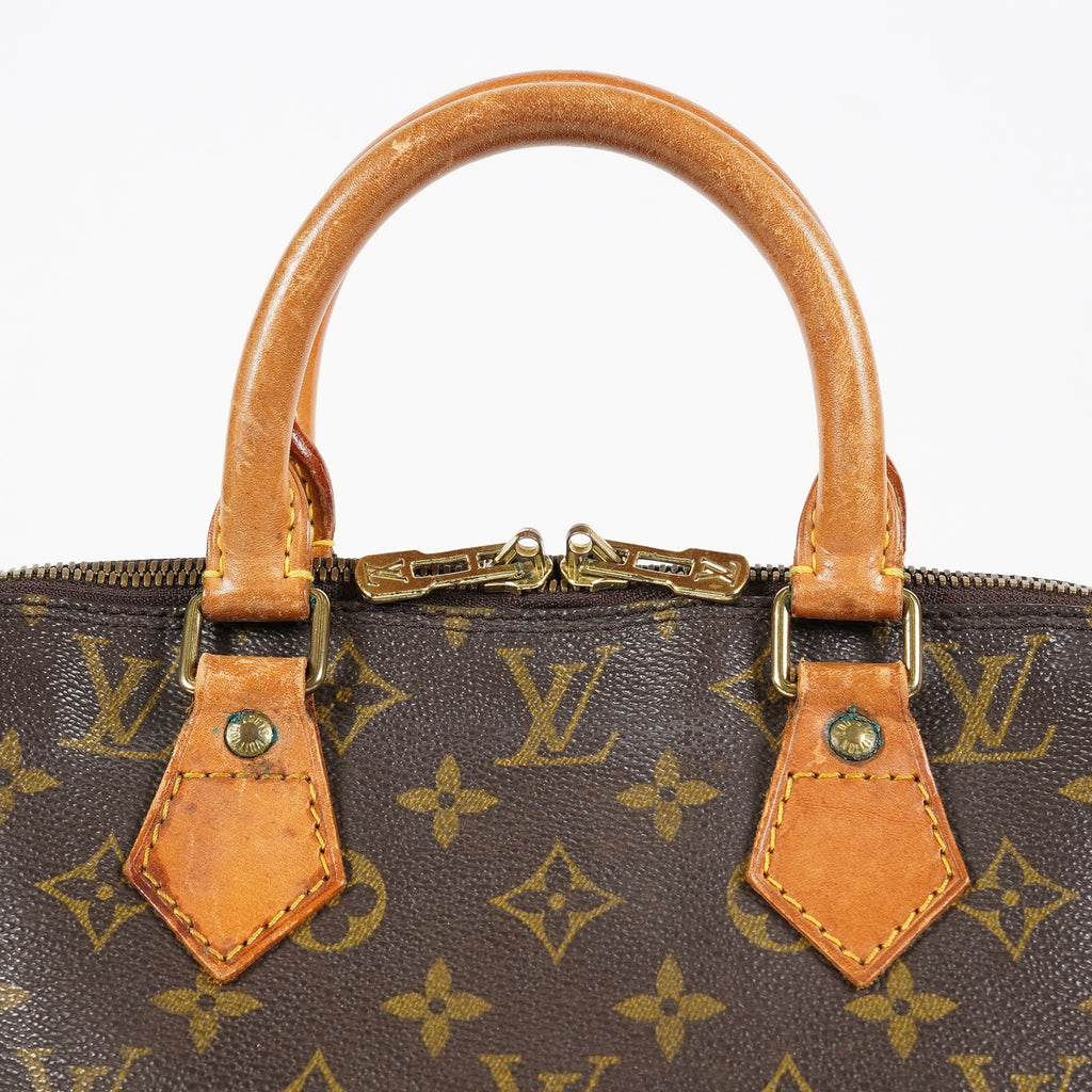 Louis Vuitton Alma PM M51130 Monogram Canvas Brown Bag Used Vintage 08A103088803
