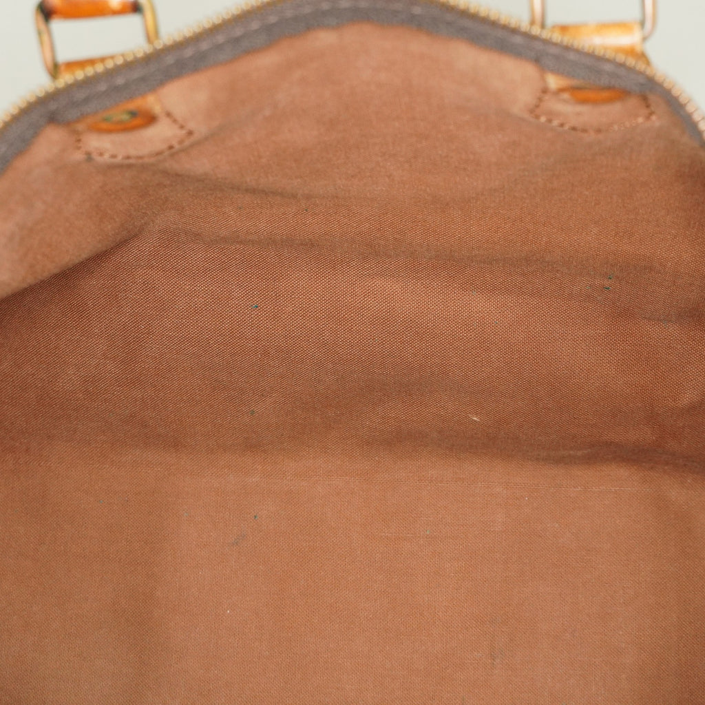 Louis Vuitton Speedy 35 M41524 Monogram Canvas Brown Used Handbag 01E054950021