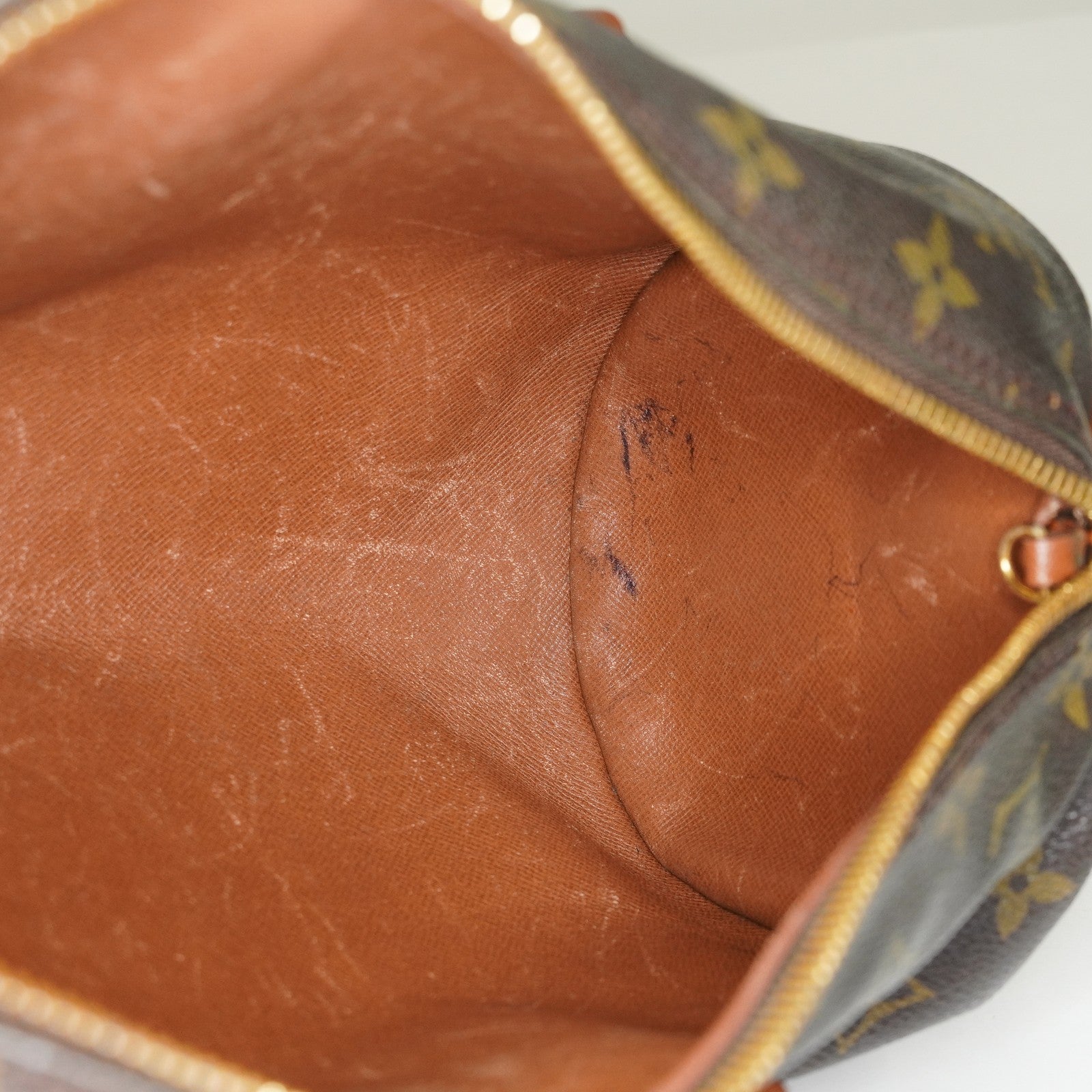 Louis Vuitton Papillon 30 Used Monogram Brown Canvas Handbag M51385 07E455390012