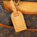 Louis Vuitton Deauville M47270 Monogram Canvas Brown Handbag Used 07E222640027