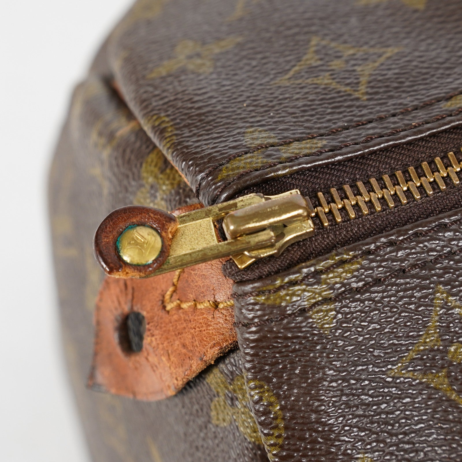 Louis Vuitton Monogram Speedy 30 Hand Bag M41526 Brown Vintage Used 07P034273507
