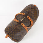 Authentic Louis Vuitton Monogram Keepall 55 Travel Bag M41424 02A194232811
