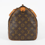 Louis Vuitton Speedy 30 Monogram Canvas Hand Bag Brown Used M41526 08E124070008