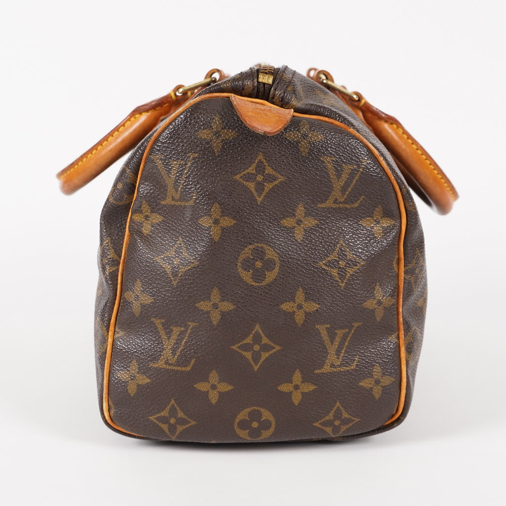 Authentic Louis Vuitton Monogram Speedy 25 Handbag vintage M41528 05E116270016