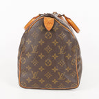 Authentic Louis Vuitton Monogram Speedy 35 Handbag vintage M41524 05E256006029