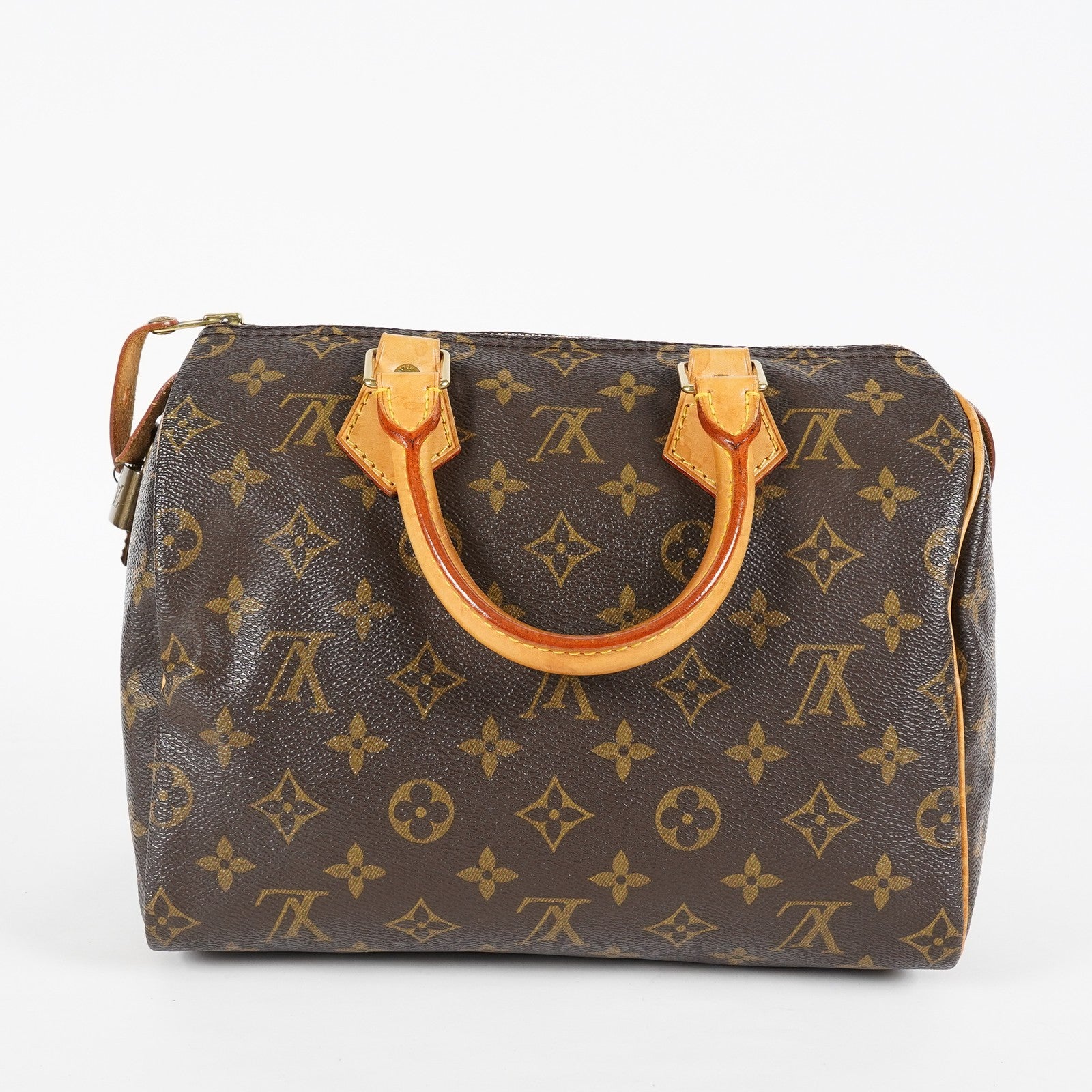 Louis Vuitton M41528 Monogram Speedy 25 Hand Bag Mini Boston Used 07E089570027