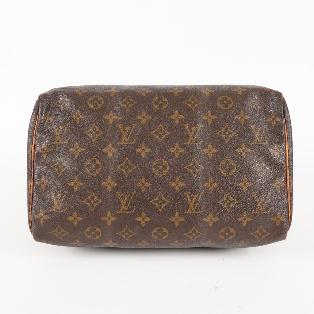 Authentic Louis Vuitton Monogram Speedy 30 Handbag vintage M41526 06E373520002