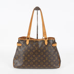 Louis Vuitton Batignolles Monogram Brown Canvas Tote M51154 Used 08A323432003
