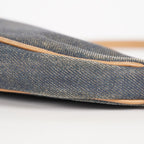 Christian Dior Trotter Blue Denim Mini Saddle Bag 02A115548405