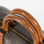 Louis Vuitton Speedy 25 M41528 Monogram Brown Boston Hand Bag Used 07E216490015