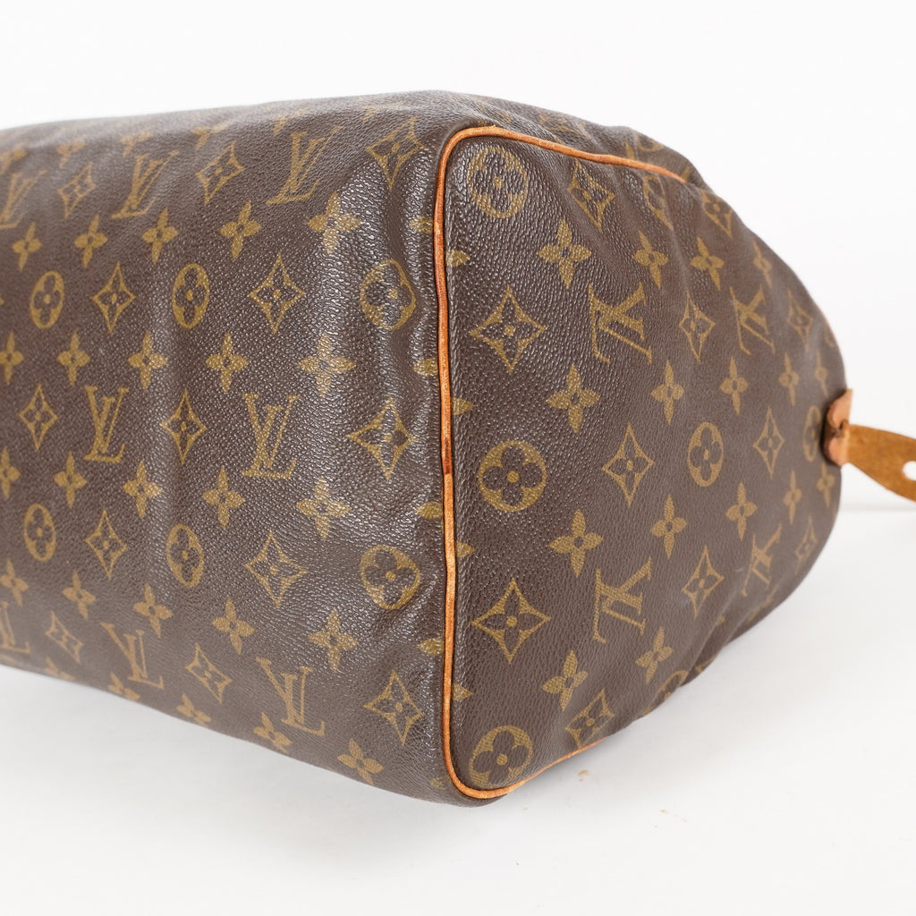 Authentic Louis Vuitton Monogram Speedy 35 Handbag vintage M41524 05E256006029
