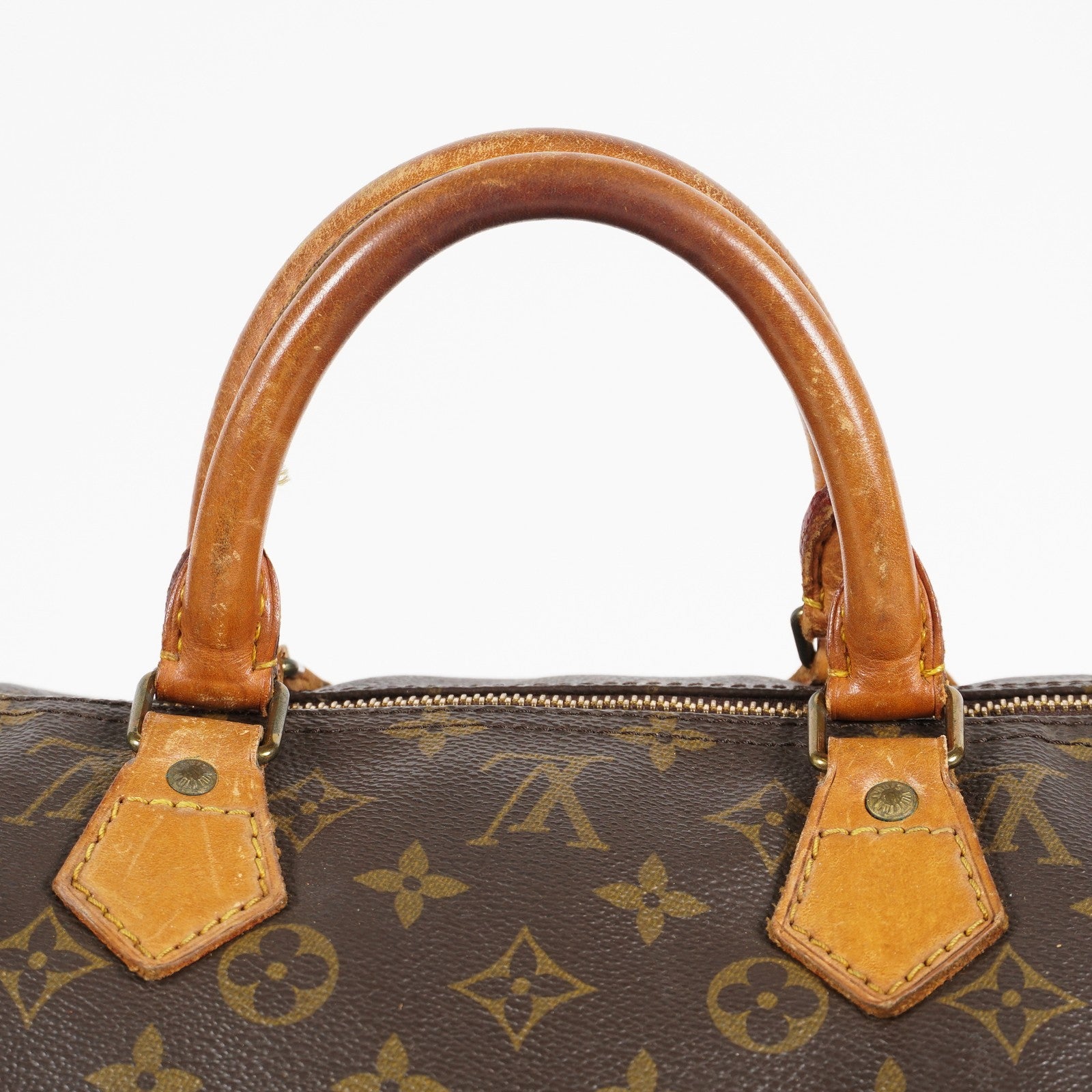 Authentic Louis Vuitton Monogram Speedy 40 Hand Boston Bag M41522 01E095830030