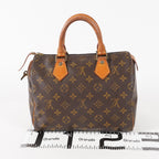 Authentic Louis Vuitton Monogram Speedy 25 M41528 Handbag vintage 03E237150002