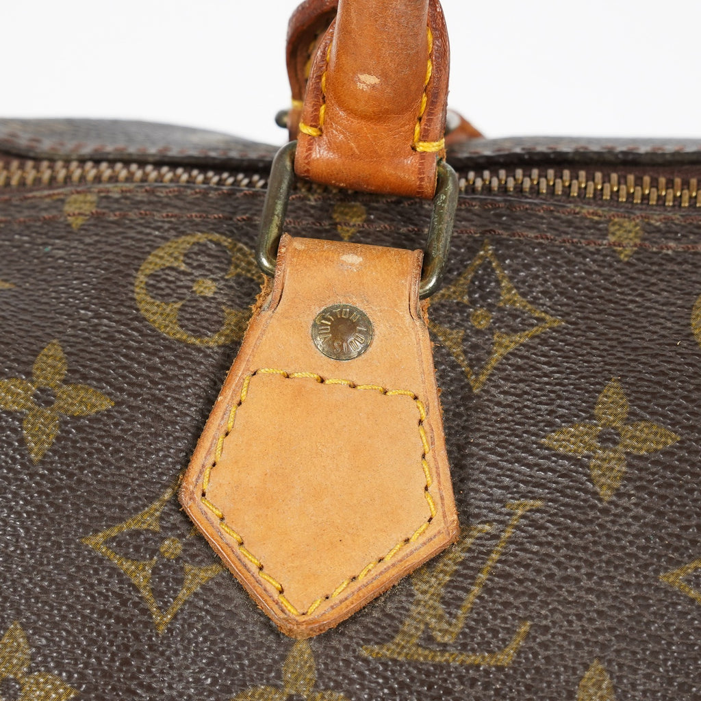 Louis Vuitton Speedy 30 Monogram Canvas Brown Handbag M41526 Used 07A305205231