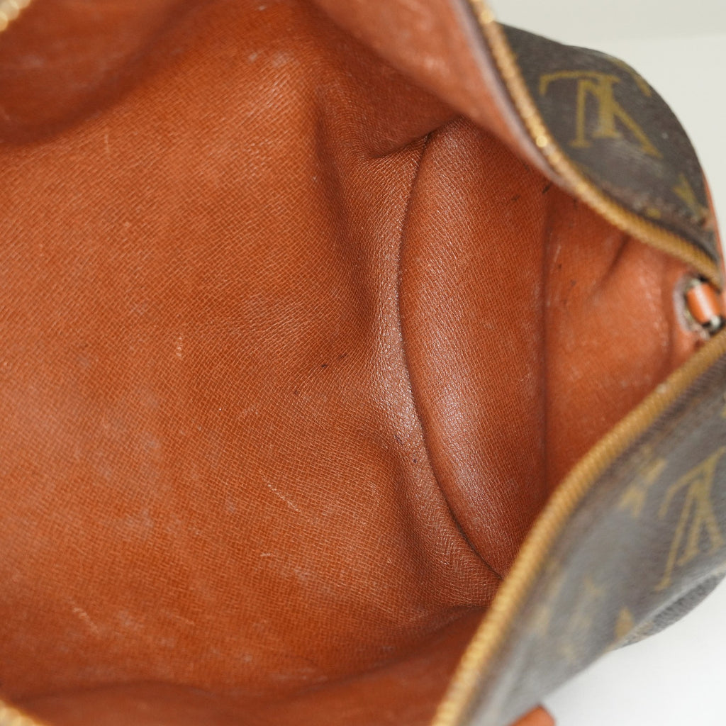 Louis Vuitton Papillon 30 Used Monogram Brown Canvas Handbag M51385 07E445390012
