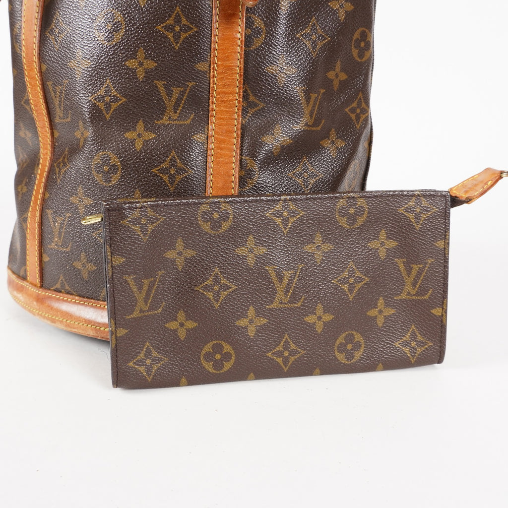 LOUIS VUITTON Monogram Bucket GM Shoulder Bag LV vintage M42236 05E102640013