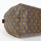 Louis Vuitton Speedy 30 M41526 Monogram Canvas Brown Used Handbag 09M465665008