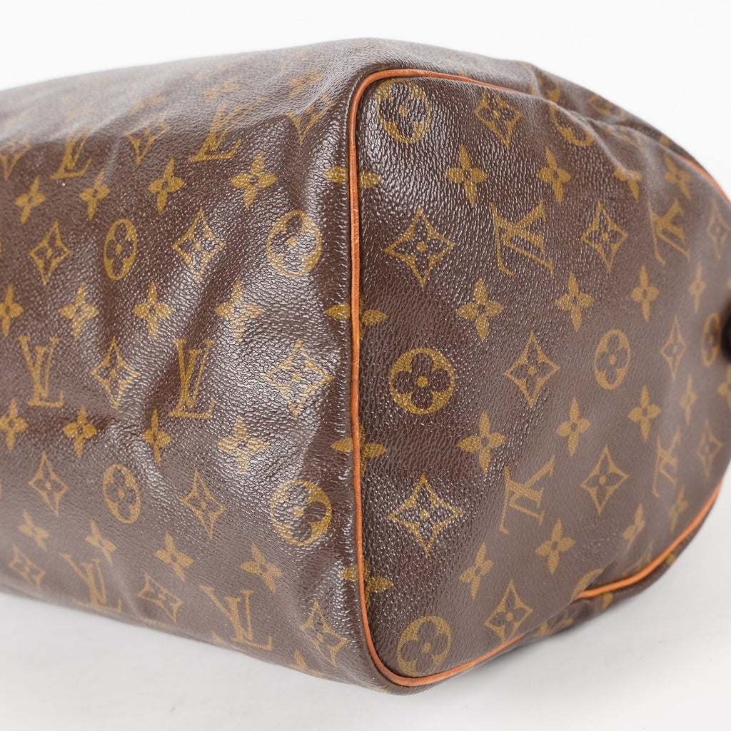 Authentic Louis Vuitton Monogram Speedy 35 M41524 vintage Handbag 05E216160013