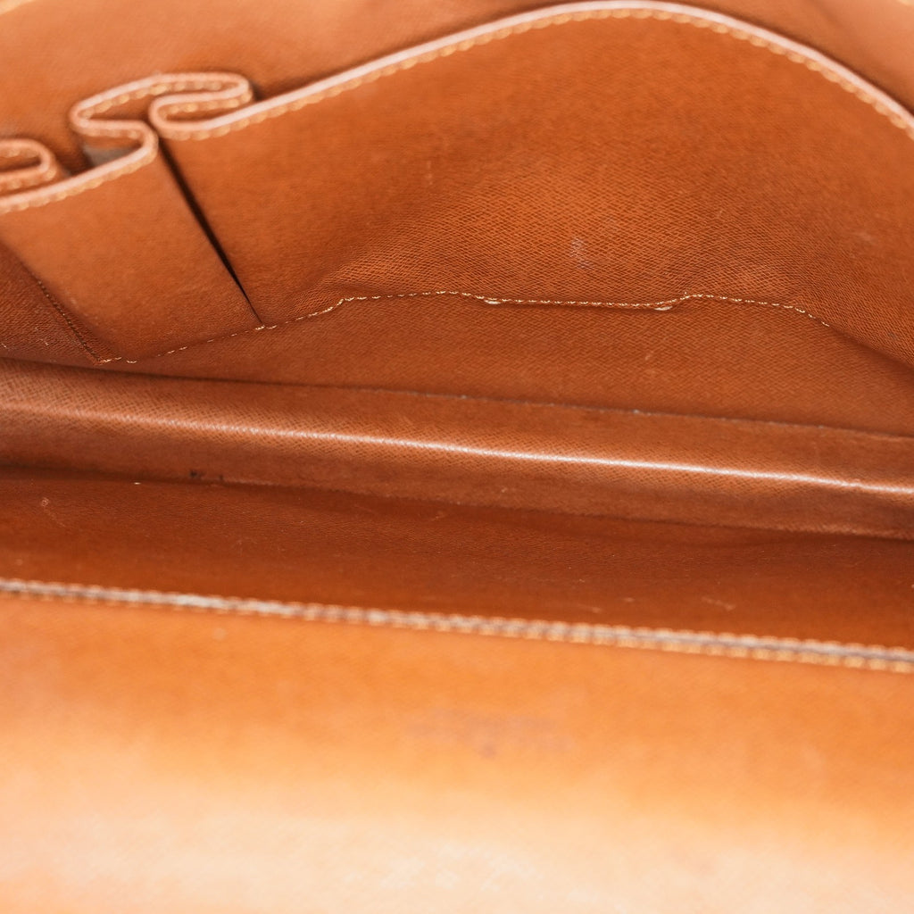 Louis Vuitton M53331 Monogram Briefcase Business Bag Brown Vintage 08A011944803