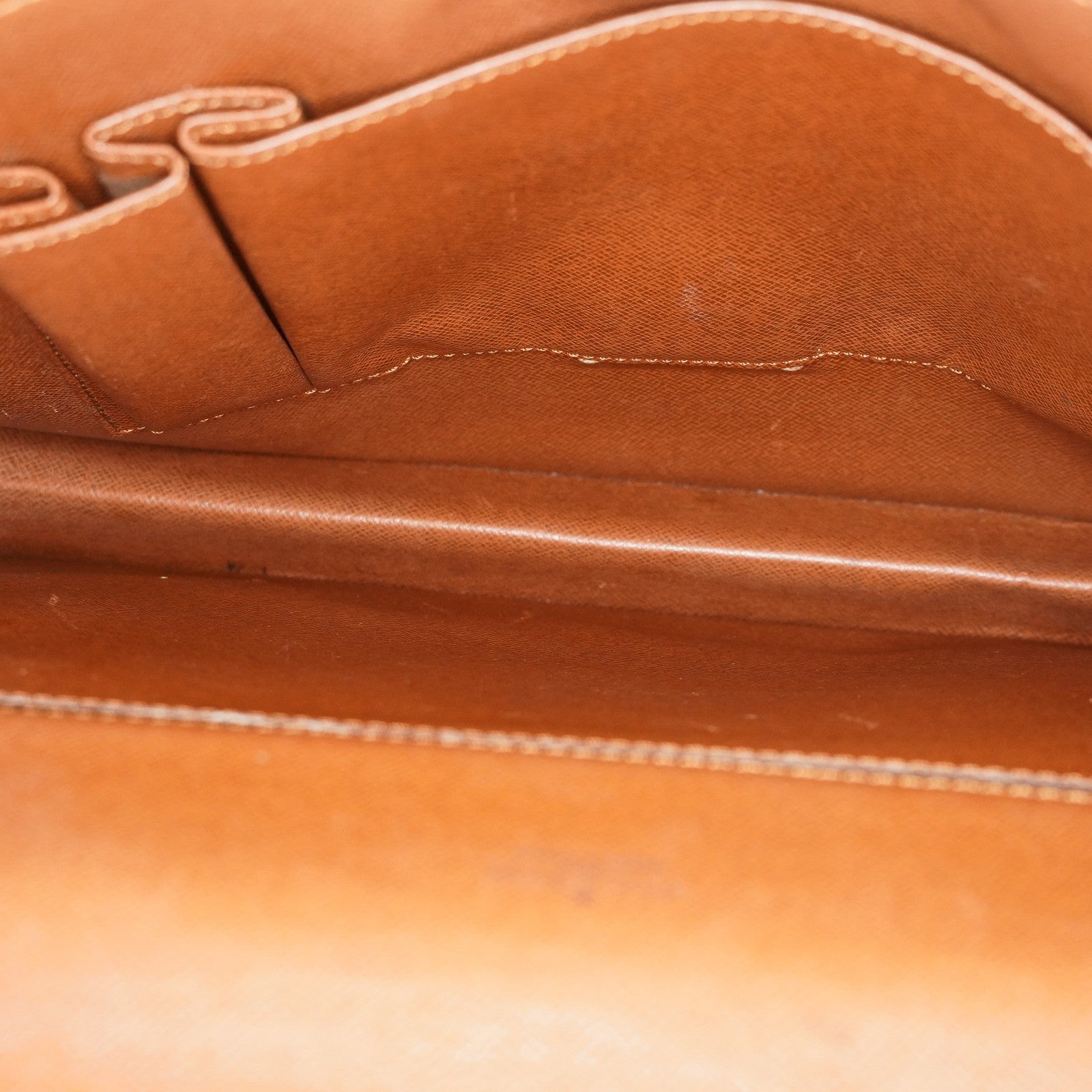 Louis Vuitton M53331 Monogram Briefcase Business Bag Brown Vintage 08A011944803