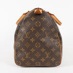 Authentic Louis Vuitton Monogram Speedy 35 M41524 Handbag used 03A035319606