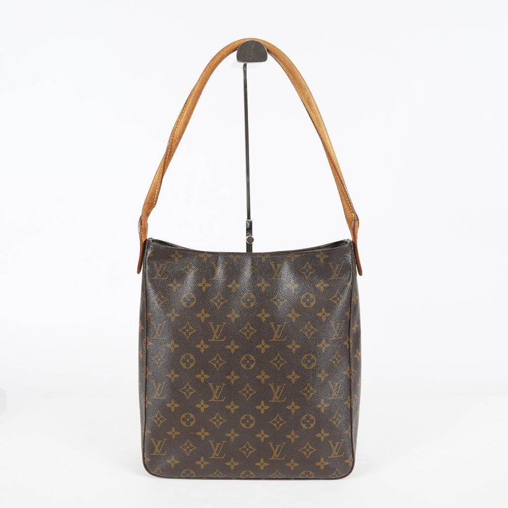 Louis Vuitton Looping GM Monogram Brown Shoulder Bag M51145 Vintage 07E382860012