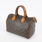 Louis Vuitton Speedy 25 M41528 Brown Monogram Canvas Used Handbag 08A226234803