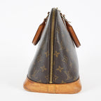 Louis Vuitton Alma PM M51130 Monogram Canvas Brown Handbag Vintage 08A382860003