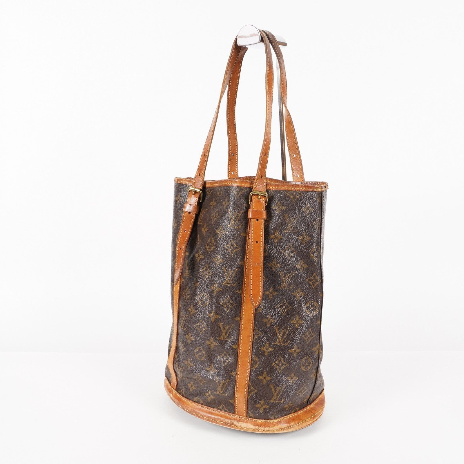 LOUIS VUITTON Monogram Bucket GM Shoulder Bag LV vintage M42236 05E102640013