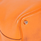 HERMES Picotin PM 18 Taurillon Clemence Orange Handbag Bag 05E0119250016