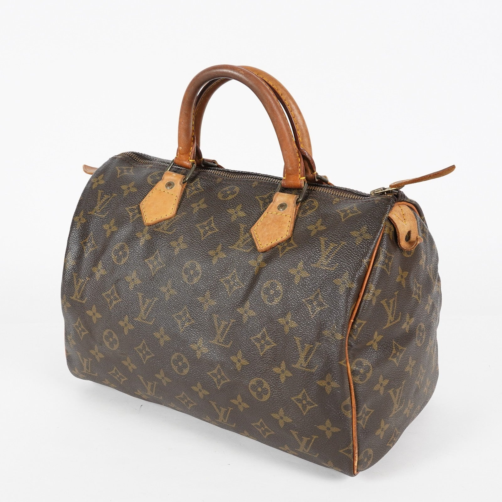 Louis Vuitton Speedy 30 Monogram Canvas Brown Handbag M41526 Used 07A305205231