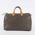 Authentic Louis Vuitton Monogram Speedy 35 M41524 Handbag vintage 04A275720007