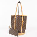 LOUIS VUITTON Monogram Bucket GM M42236 Shoulder Bag LV 05E193190016