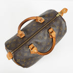 Louis Vuitton Speedy 30 M41526 Monogram Canvas Brown Used Handbag 09M465665008