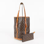 LOUIS VUITTON Monogram Bucket GM Shoulder Bag LV vintage M42236 05E102640013