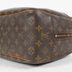 Louis Vuitton Deauville Monogram Canvas Brown Handbag M47270 Used 07E132640030