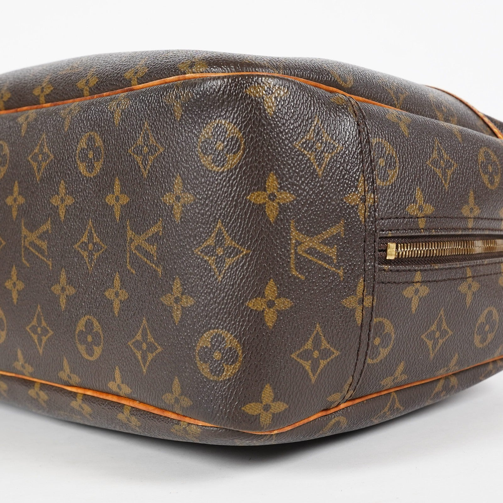Louis Vuitton Deauville Monogram Canvas Brown Handbag M47270 Used 07E132640030