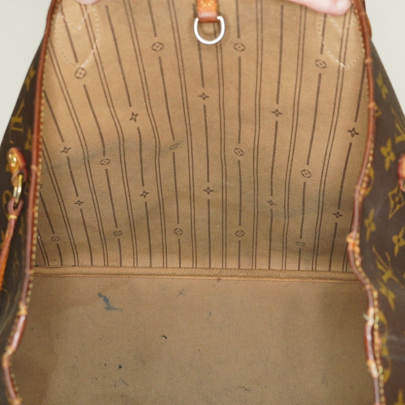 Louis Vuitton Neverfull GM M40157 Monogram Brown Canvas Tote Bag 08E274180010