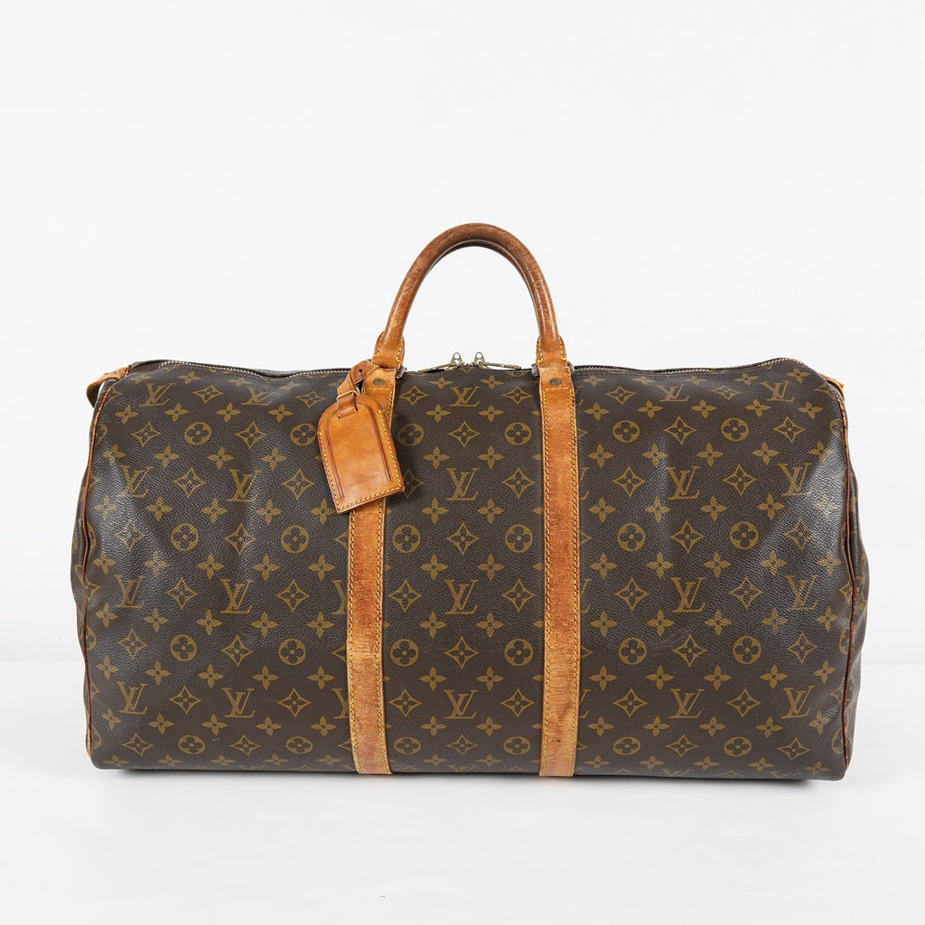 Louis Vuitton M41422 Monogram Keepall Bandouliere Boston Bag Used 07E033080027