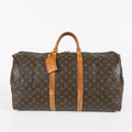 Louis Vuitton M41422 Monogram Keepall Bandouliere Boston Bag Used 07E033080027