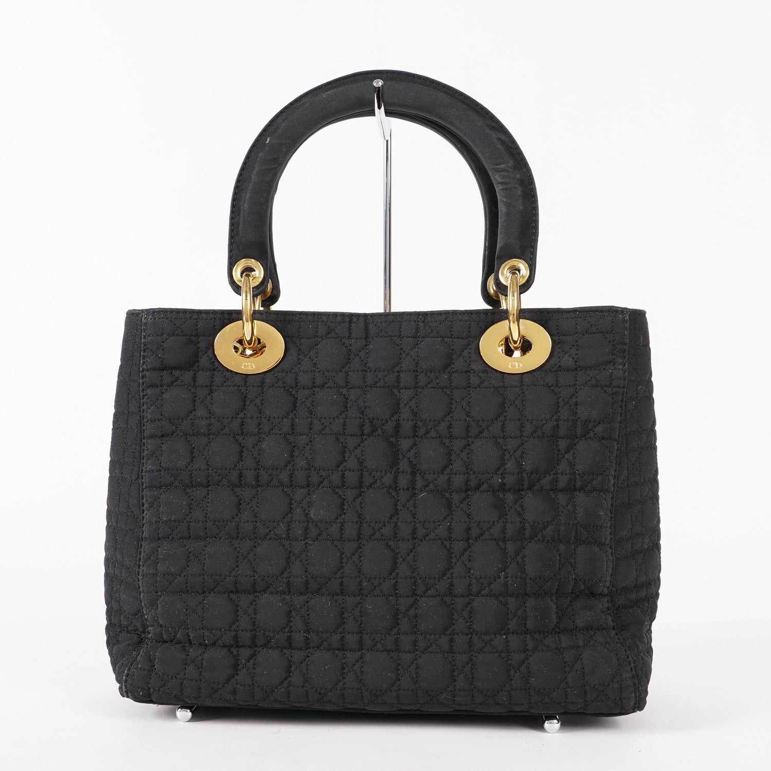 Christian Dior Black Nylon Medium Lady DIOR Bag VINTAGE 12E263850008