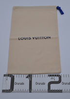 Louis Vuitton Dust Bag Storage Pouch Drawstring Beige Logo Authentic 22x40