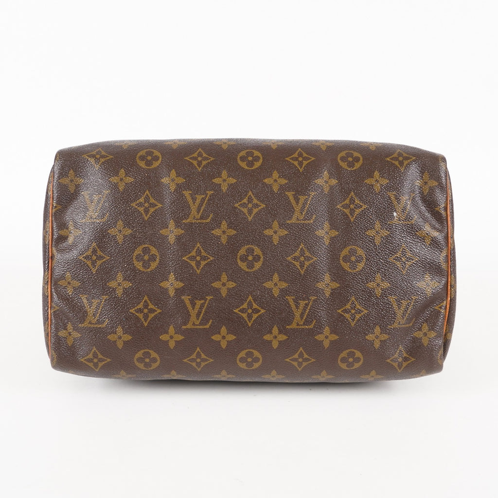 Authentic Louis Vuitton Monogram Speedy 30 Handbag vintage M41526 06E325720010