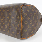 Louis Vuitton Speedy 30 M41526 Monogram Canvas Boston Hand Bag Used 07E064290007