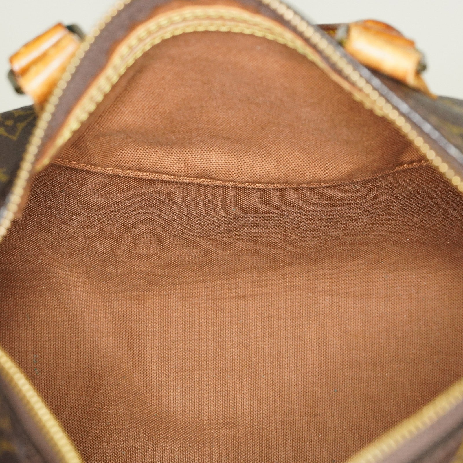 Louis Vuitton Speedy 25 M41528 Monogram Brown Boston Hand Bag Used 07E166270015